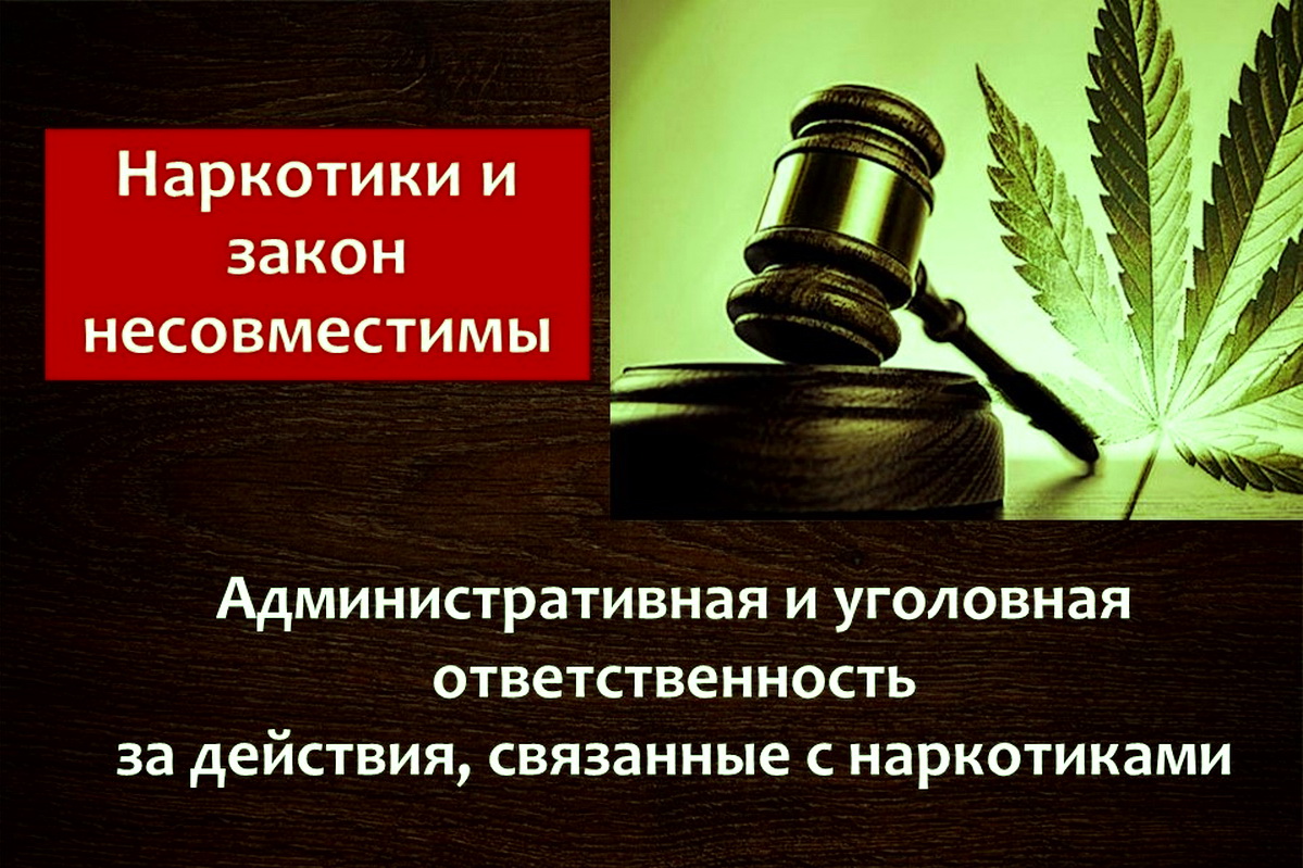 Памятка &quot;Уголовная ответственность за преступления, связанные с незаконным оборотом наркотиков&quot;.