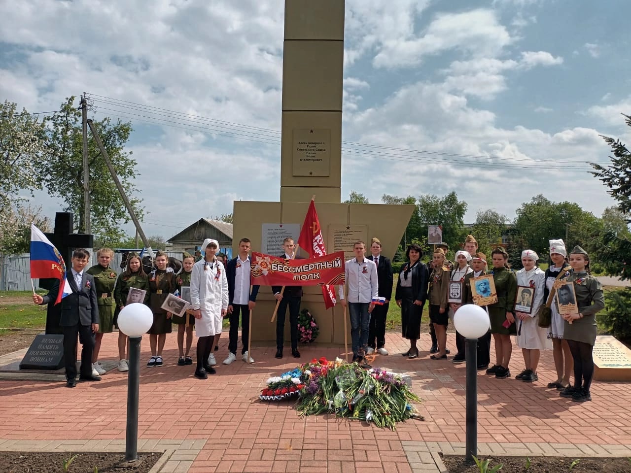 В селе Иловка прошли мероприятия, посвященные 77-й годовщине Победы в Великой Отечественной войне..