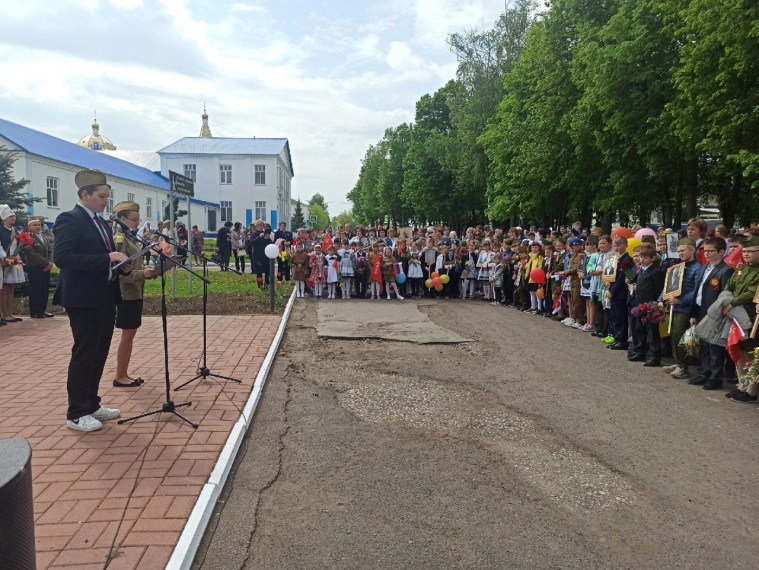 В селе Иловка прошли мероприятия, посвященные 77-й годовщине Победы в Великой Отечественной войне..